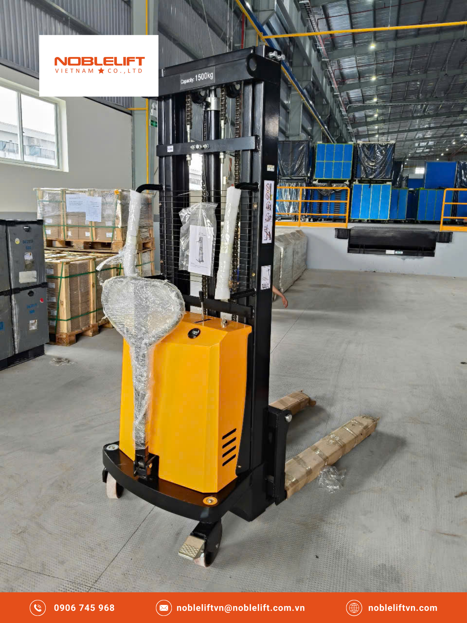 • XE NÂNG BẰNG ĐIỆN VÀ ĐẨY BẰNG TAY CDSD20/25